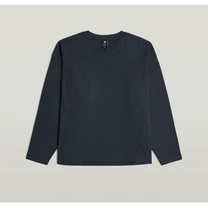 Oversized T-shirt - Donkerblauw - Dames
