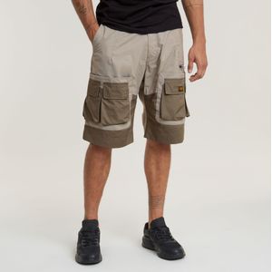 P-35T Relaxed Cargo Short - Beige - Heren