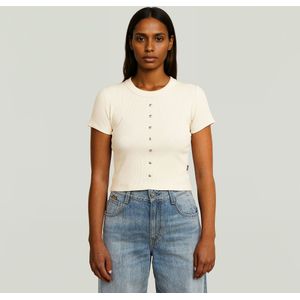 Heritage Hardware Baby T-shirt - Wit - Dames