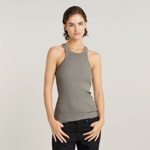 Italian Army Ultra Slim Tanktop - Grijs - Dames