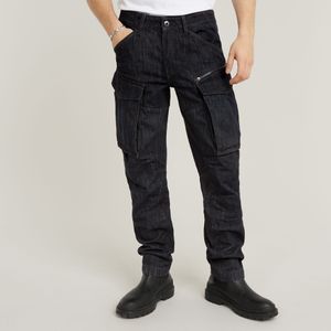 Rovic Zip 3D Regular Tapered Denim Jeans - Zwart - Heren