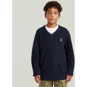 Army V Neck voor jongens - Donkerblauw - jongens