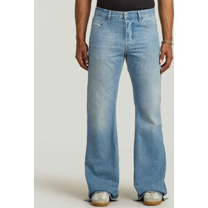 Triple A Flare Jeans - Midden blauw - Heren