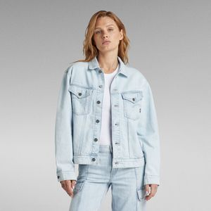 Relaxed Denim Jack - Lichtblauw - Dames