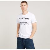 G-star - Originals - T-shirt - Katoen - Korte Mouwen