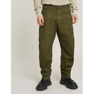 Fatigue Relaxed Tapered Broek - Groen - Heren