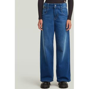 Skater High Loose - Jeans - Donkerblauw - Relaxed Fit - High Waist