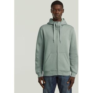 Premium Core Hooded Zip Sweater - Lichtblauw - Heren