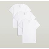 G-Star RAW - V-hals - T-shirt - Bright White - 3-pack