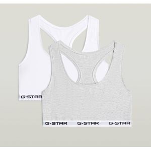 Racerback Bralette Set van 2 - Meerkleurig - Dames
