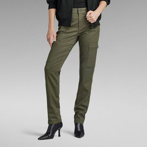 Skinny Cargo Broek - Groen - Dames