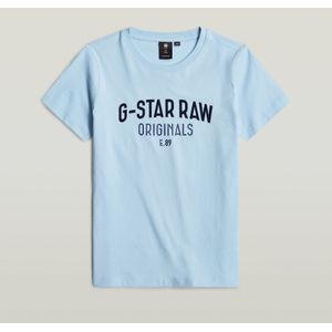 Kids T-Shirt Regular - Lichtblauw - meisjes