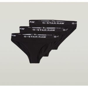 Bikini Slip Set Van 3 - Zwart - Dames