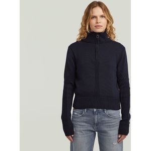 Milano Half Zip Knit - Donkerblauw - Dames