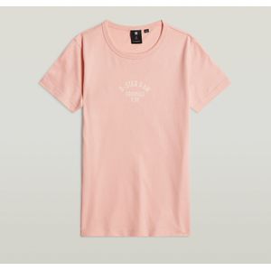 Kids T-Shirt Slim - Roze - meisjes
