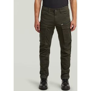 Rovic Zip 3D Straight Tapered Pant - Grijs - Heren