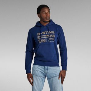 Distressed Originals Hoodie - Donkerblauw - Heren