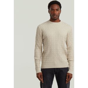 G-star - D27110-C259 - Trui - Chain Structure Knit - Normale Pasvorm - Ronde Hals