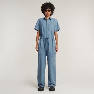 Easy Jumpsuit - Lichtblauw - Dames