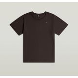 Essential Raw Neck T-shirt - Bruin - Heren