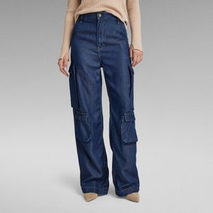 Deck 2.0 Chino Cargo Jeans - Donkerblauw - Dames