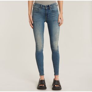 Midge Zip Skinny Jeans - Lichtblauw - Dames