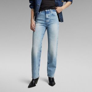 Viktoria High Straight Jeans - Lichtblauw - Dames