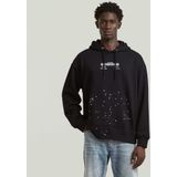 G-star - Text Splatters - Hoodie - Relaxed Fit