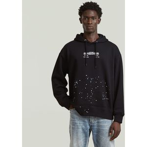 G-star - Text Splatters - Hoodie - Relaxed Fit