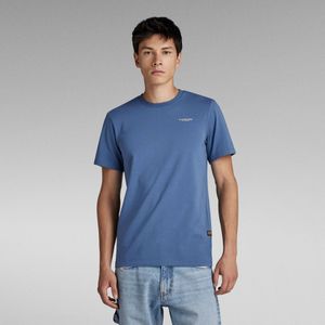 Slim Base T-Shirt - Midden blauw - Heren