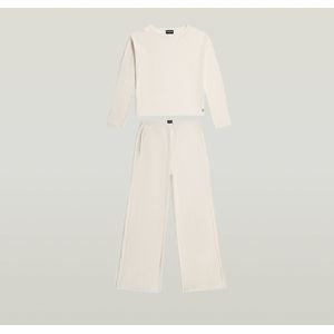 Tee en Broek Pyjama Set - Grijs - Dames