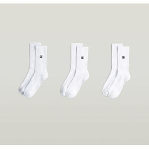 Sokken 3 Paar - Wit - Heren