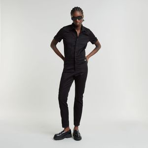 Utility Jumpsuit - Zwart - Dames