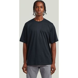 Loose T-Shirt Boxy - Donkerblauw - Heren
