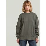 G-star - Puckering Sweatshirt - Cropped - Relaxte Pasvorm - Zwart