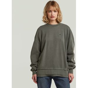 G-star - Puckering Sweatshirt - Cropped - Relaxte Pasvorm - Zwart