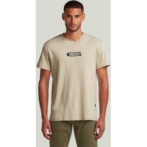 Old Skool Logo T-Shirt - Beige - Heren