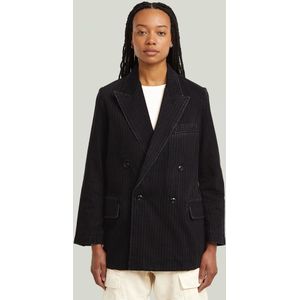 Double Breasted Blazer - Grijs - Dames