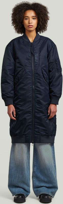 Long - Bomberjack - Donkerblauw - Dames