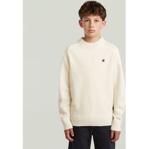 Trui Rag Crew voor jongens - Wit - jongens