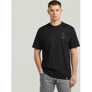 Back Graphic T-Shirt - Zwart - Heren