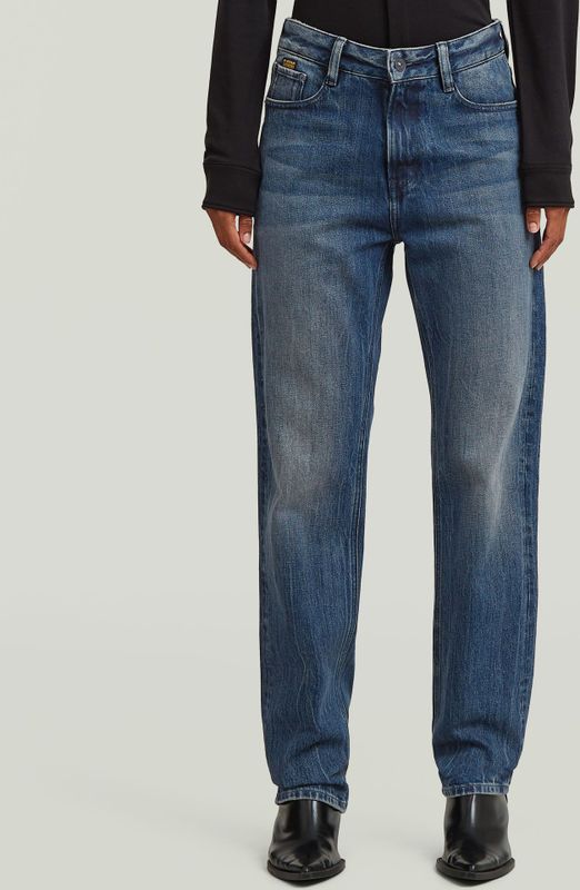 Iggie Straight Jeans - Donkerblauw - Dames