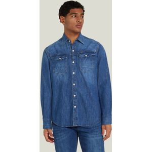 Arc 3D Slim Shirt - Midden blauw - Heren