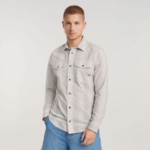 Marine Slim Shirt - Meerkleurig - Heren