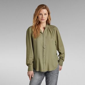 Blouse Volume Top - Groen - Dames