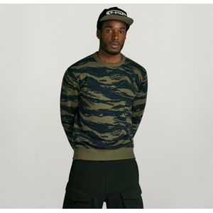 Tiger Camo Sweater - Meerkleurig - Heren