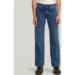 Bowey 3D Carpenter Loose jeans voor meisjes - Midden blauw - meisjes