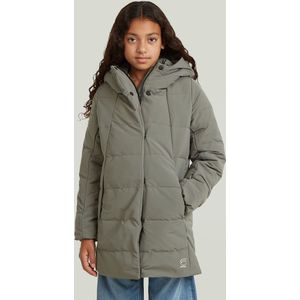 Gewatteerd lang jack Cayley voor meisjes - Grijs - meisjes