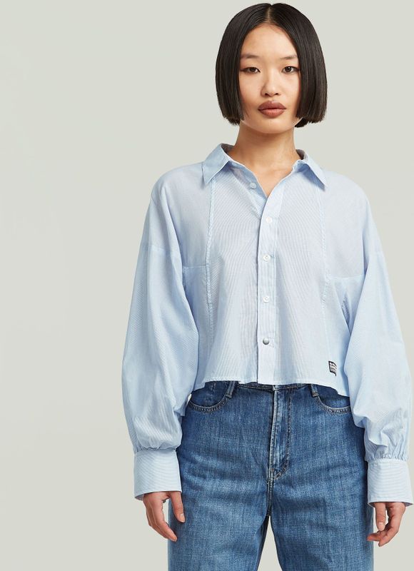 Overhemd - Blauw - Katoen - Casual - Lange Mouwen