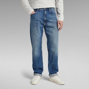 Type 49 Relaxed Straight Jeans - Midden blauw - Heren
